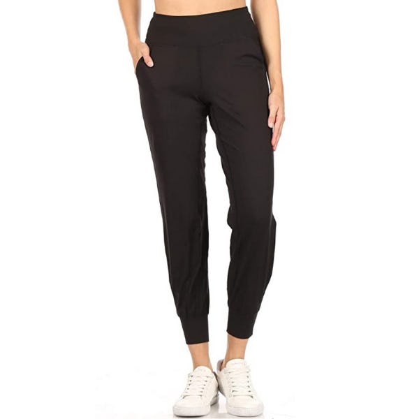 Leggings Depot Solid Activewear Jogger