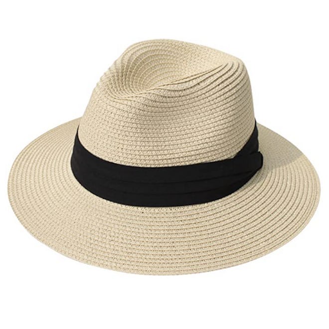 Lanzom Wide Brim Sun Hat