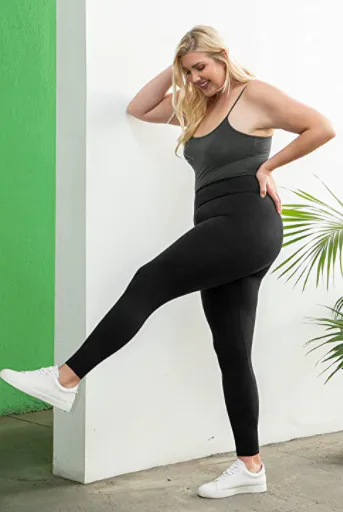SATINA High-Waisted Leggings 
