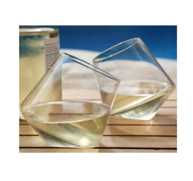 Veracity & Verve Spinning Wine Glasses (Set of 2)