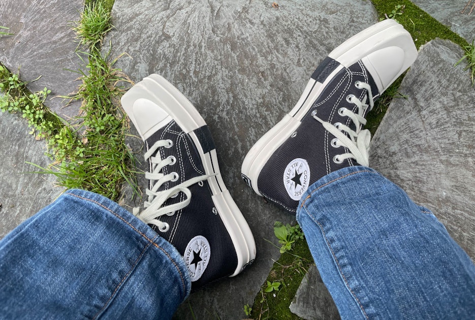 Praktisk Banyan Grunde Wearing Converse's Rick Owens TURBODRK Chuck 70: A classic shoe goes goth