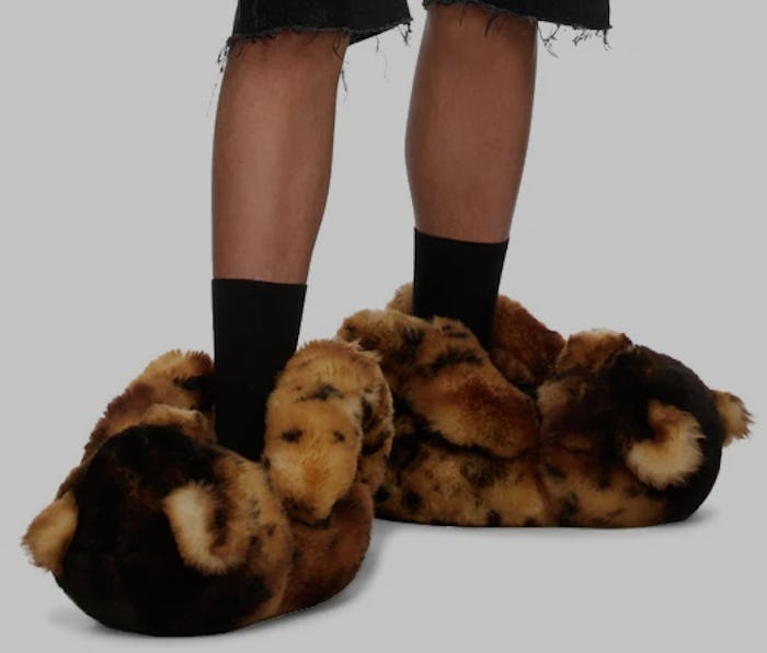 Vetements Wild Cat Teddy Loafers