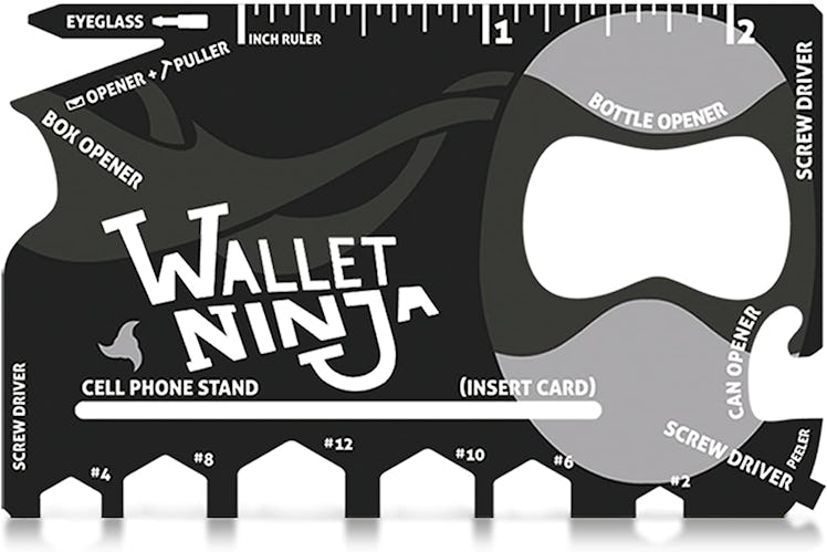 Wallet Ninja 18-in-1 Credit Card Sized Multitool