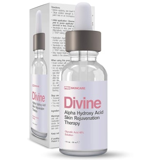 Divine Alpha Hydroxy Acid Skin Rejuvenation Therapy 40% Glycolic Acid Solution 