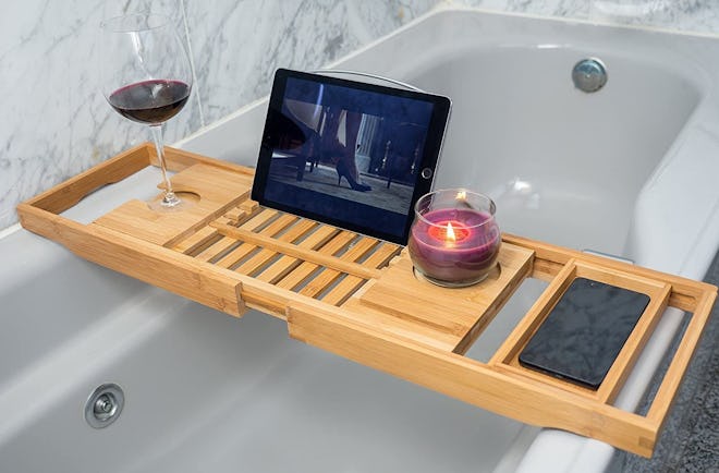 Utoplike Bamboo Bathtub Caddy