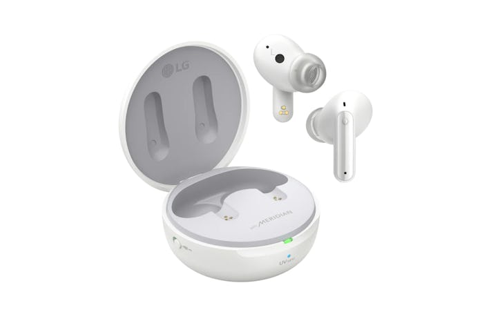 LG's new lineup of wireless earbuds include a mode that allows wearers to whisper into one earbud du...