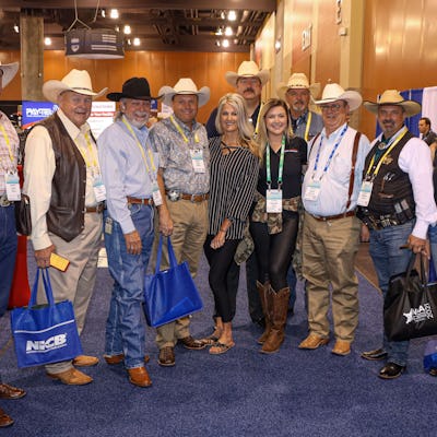 Sheriffs at the National Sheriffs Association Convention in Phoenix, June 2021