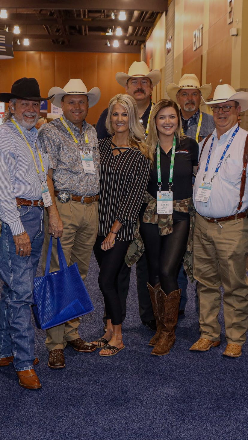 Sheriffs at the National Sheriffs Association Convention in Phoenix, June 2021