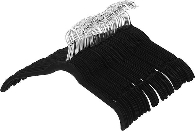 Amazon Basics Velvet Clothing Hangers (50-Pack)