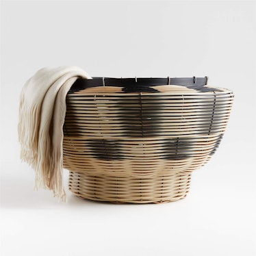 Woven Black Basket