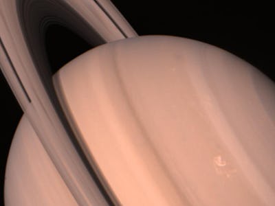 Saturn and its ring system