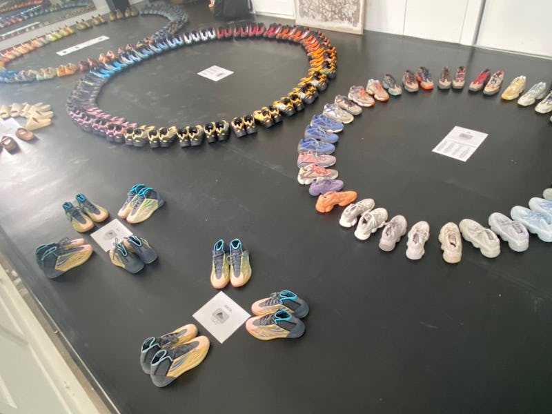 Yeezy sneaker lineup