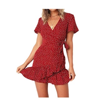 Naggoo Ruffle Mini Dress