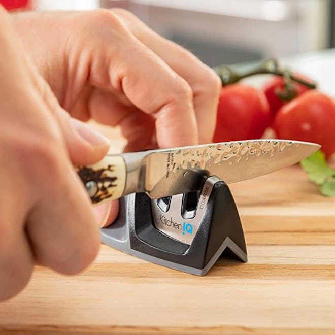 KitchenIQ Edge Grip 2 Stage Knife Sharpener