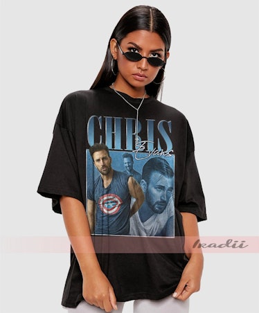 Chris Evans T-Shirt Vintage '90s Style Shirt
