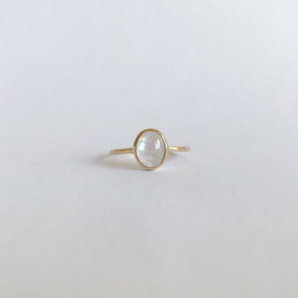 Fine jewelry: A.M. Thorne Oval Moonstone Ring