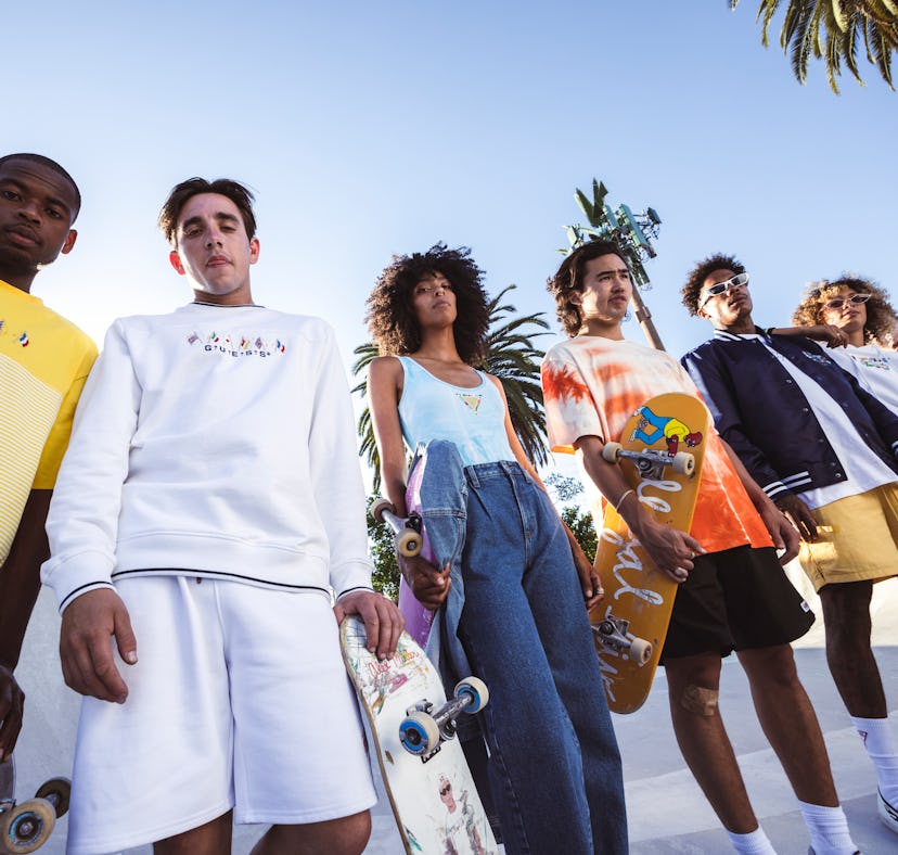 Skaters Alex Midler, Boo Johnson, Zach Saraceno, Ish Cepeda, Briana King, Dayana Young, Nico Hiraga ...