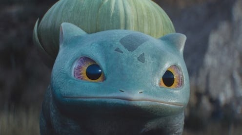 Live action Bulbasaur from 'Detective Pikachu'.