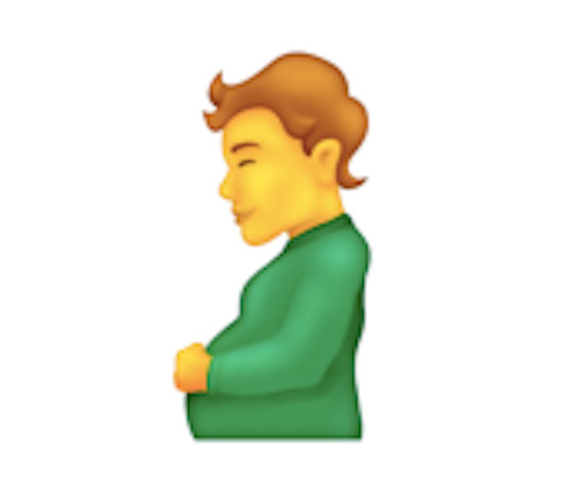 A pregnant person is one of the new 2021 emojis.