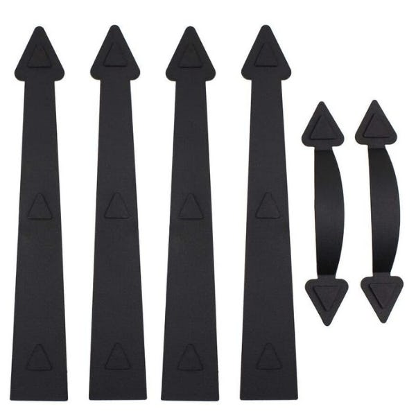 WINSOON Magnetic Garage Door Decorative Hardware (6 Pieces)