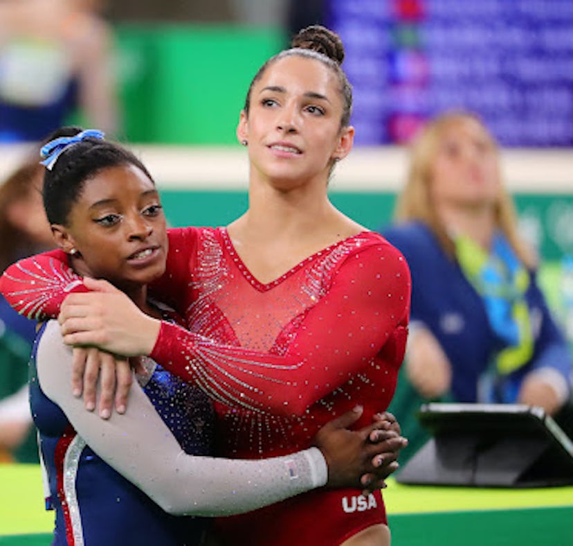 Aly Raisman's reaction to Simone Biles out of the team final was so supportive.