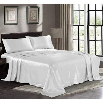 Pure Bedding Satin Sheets Set