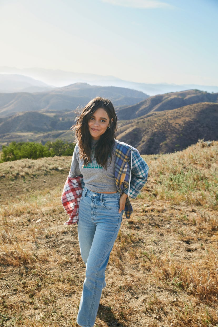 Jenna Ortega On Her American Eagle Campaign, Personal Style, & Beauty Tips