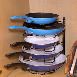 Simple Houseware Pan Organizer Rack