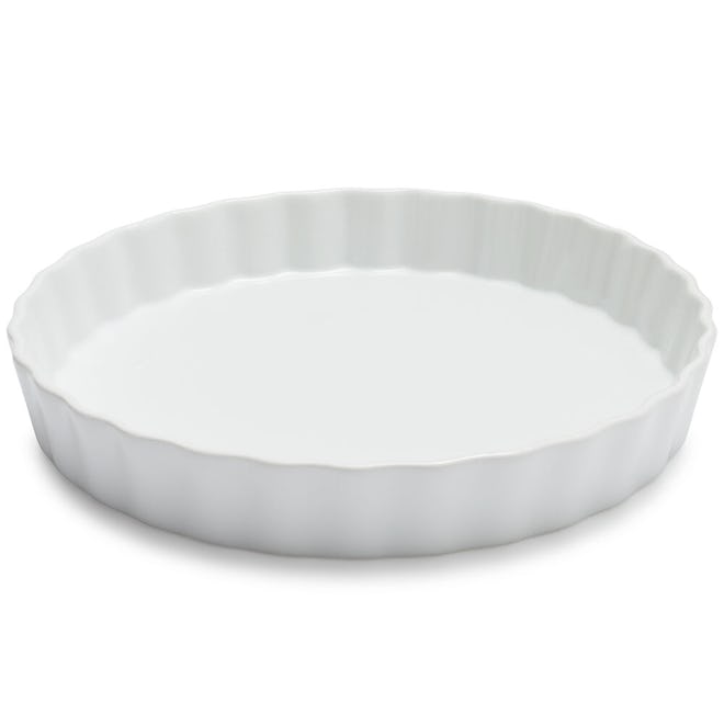 Porcelain Quiche Dish