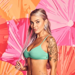 Love Island US Season 3 contestant Leslie Golden, a new arrival from Casa Amor.