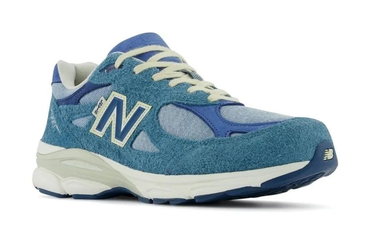 new balance sneakers and jeans