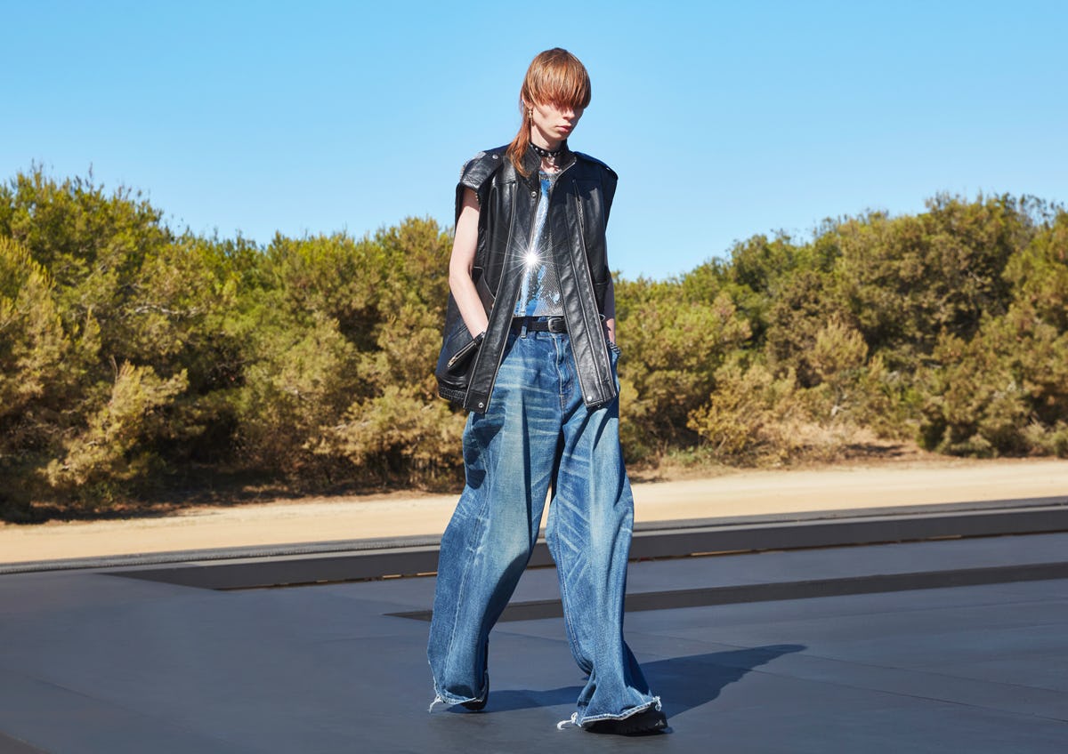 celine baggy jeans
