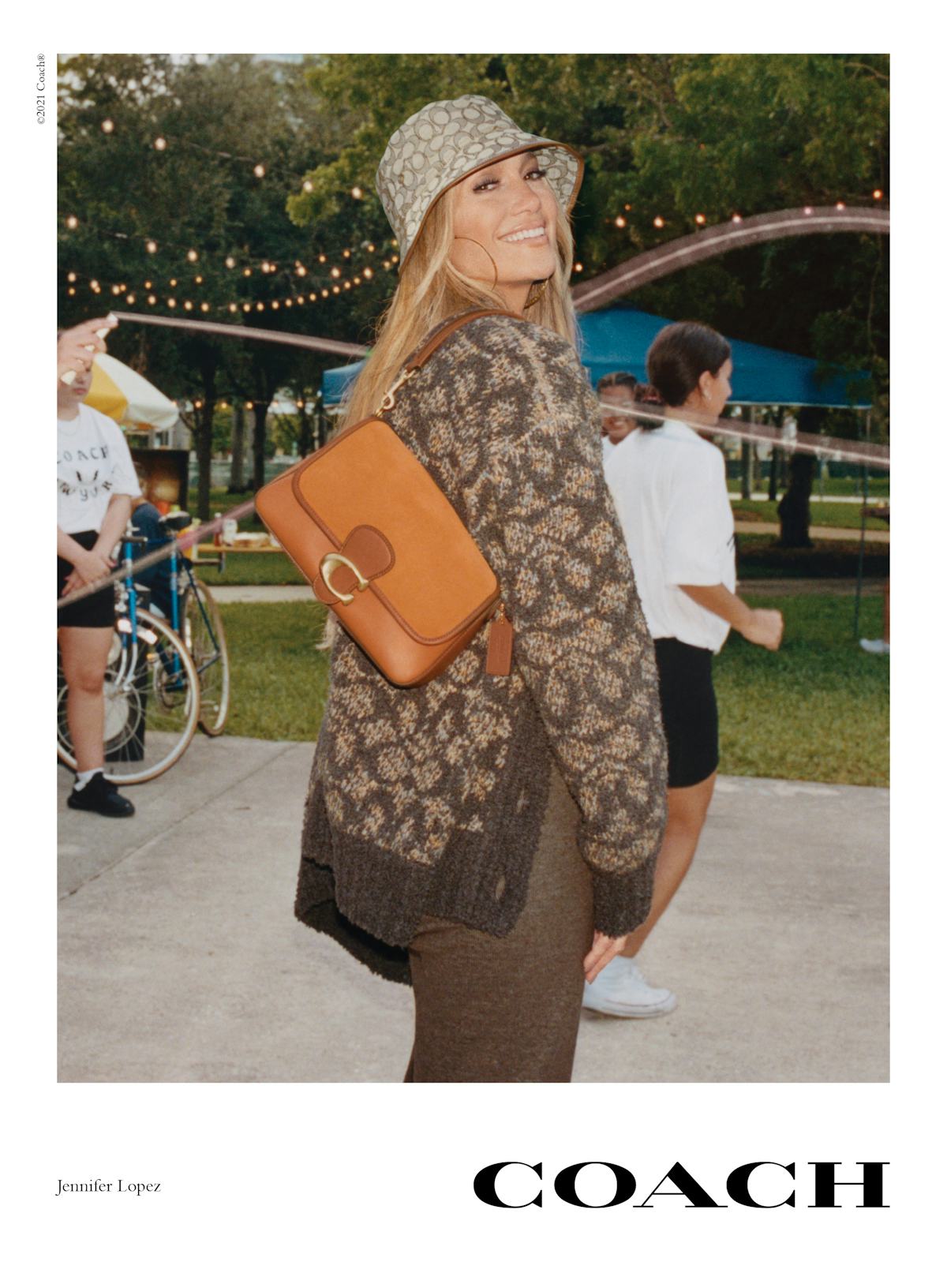 Jennifer Lopez in a Coach campaign