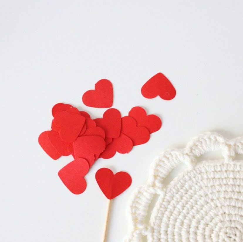 Cupcake toppers are an easy construction paper craft to make with kids.