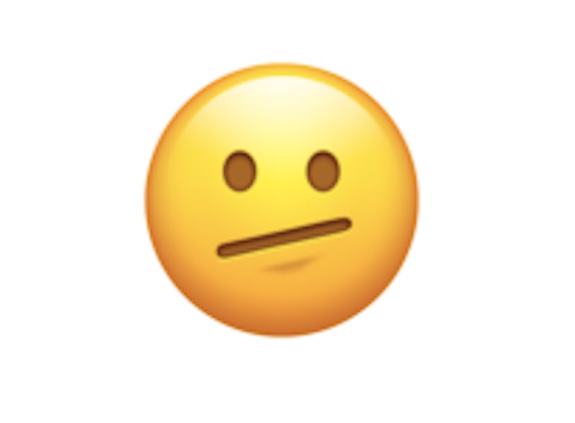 A face with a diagonal mouth is one of the new 2021 emojis.