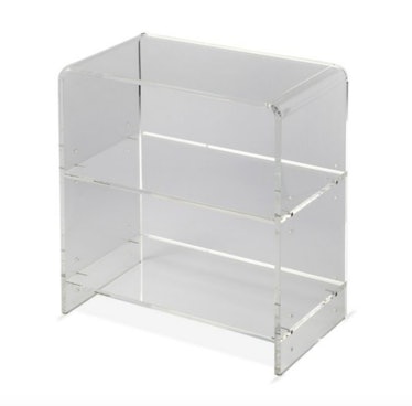 Maben Acrylic Bookcase, Clear