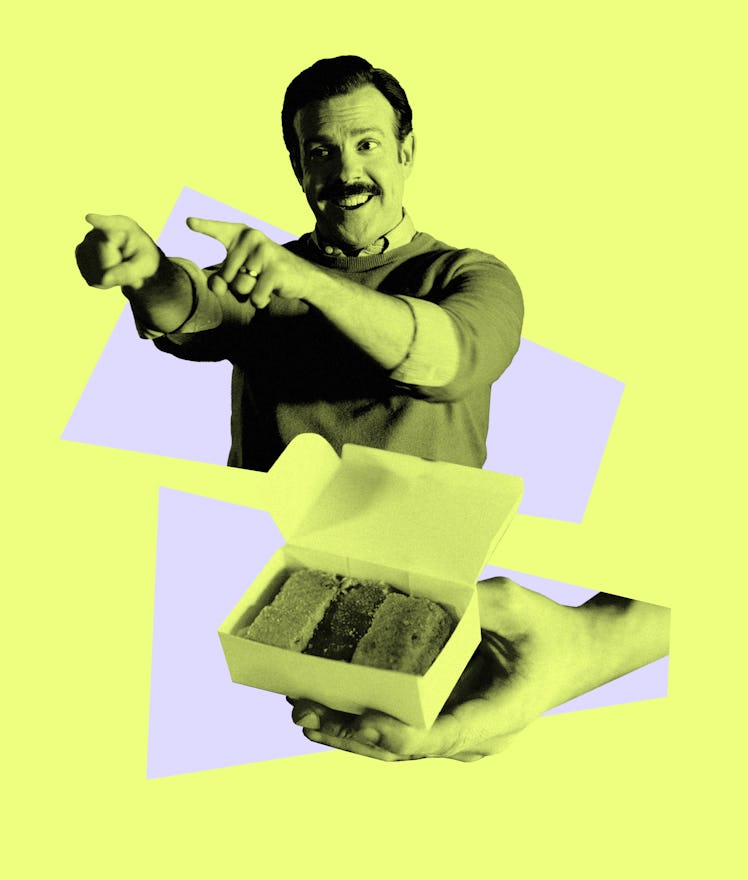 Ted Lasso and his famous biscuits
