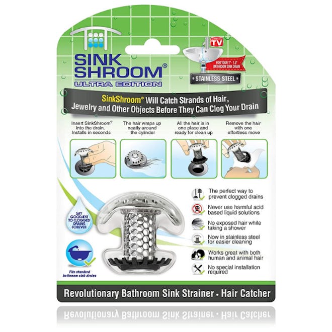 SinkShroom Bathroom Sink Drain Protector