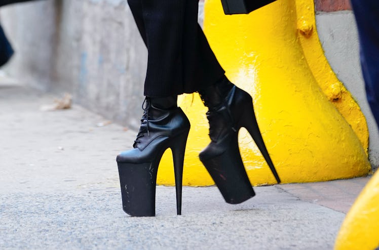 Lady Gaga's 9-inch heels