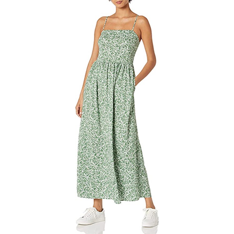 Goodthreads Georgette Smock-Back Cami Maxi Dress 