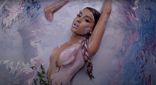 Still from Ariana Grande's God Is A Woman Music Video