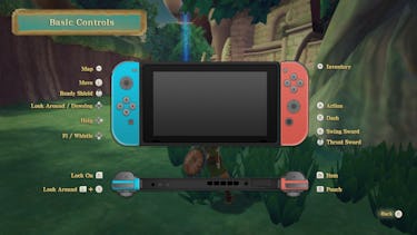 skyward sword hd controls