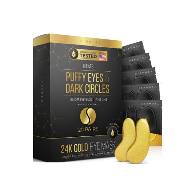 DERMORA Gold Eye Mask (20-Pack)