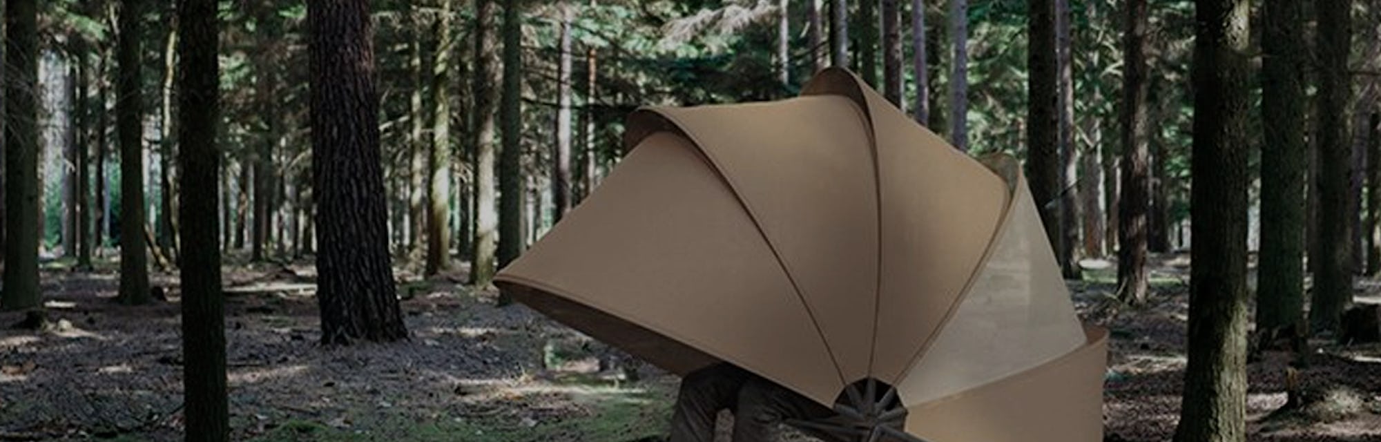 Designer Matan Rechter made a concept of a portable outdoor workstation that provides both shade and...