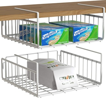 Simple Houseware Under-Shelf Basket (Set Of 2)