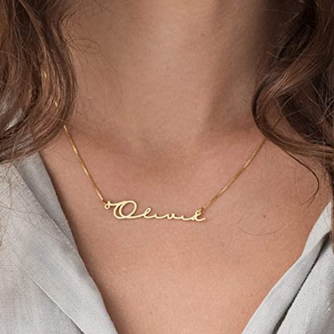 MyNameNecklace Personalized Handwritten Necklace