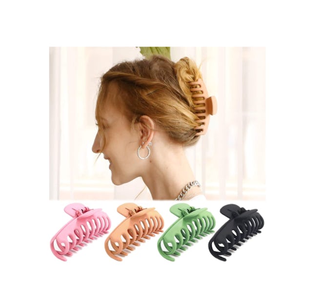 TOCESS Claw Hair Clips (4-Pack)