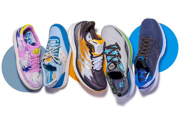 Saucony "Run for Good" Toronto sneaker designs