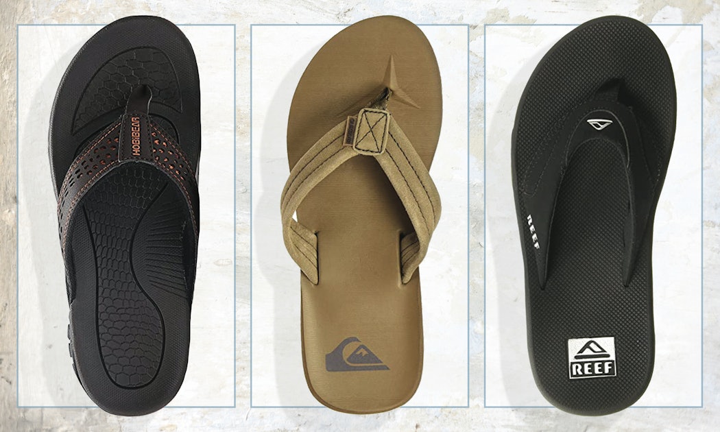 The 10 best men's flip flops with arch support