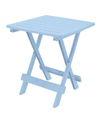 Adige Folding Table - Pastel Blue